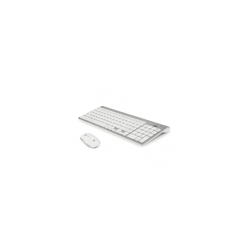 TASTIERA+MOUSE KIT WIFI PLATINUM GY