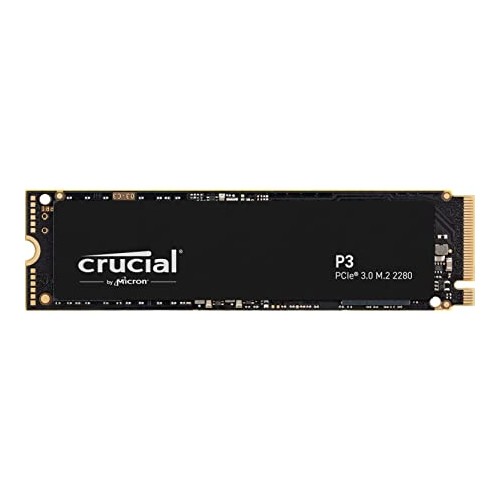 SSD CRUCIAL P3 1TB PCIe 3.0 3D NAND NVMe M.2 SSD, Fino a 3500MB/s