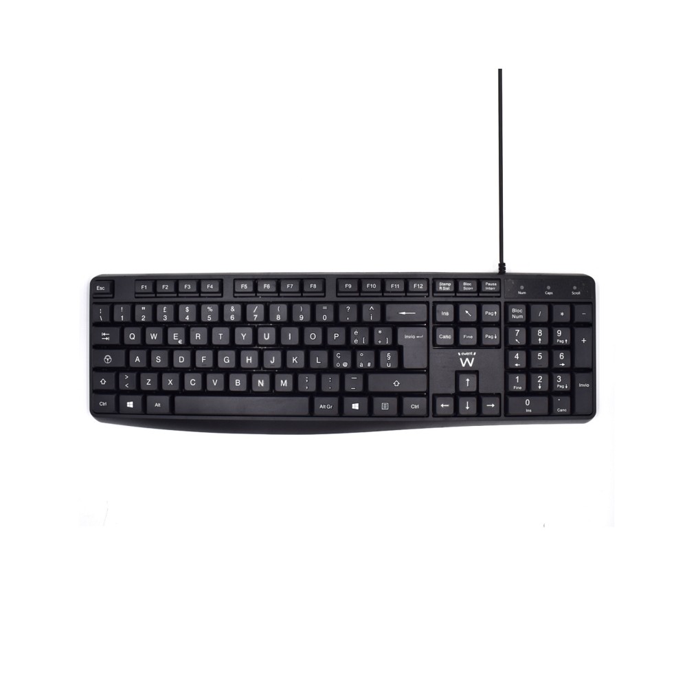 TASTIERA EWENT USB DIGITAZIONE SILENZIOSA