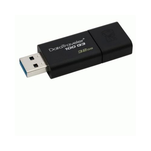 PEN DRIVE 32 GB KINGSTON USB 3.0 DATA TRAVELER NERO