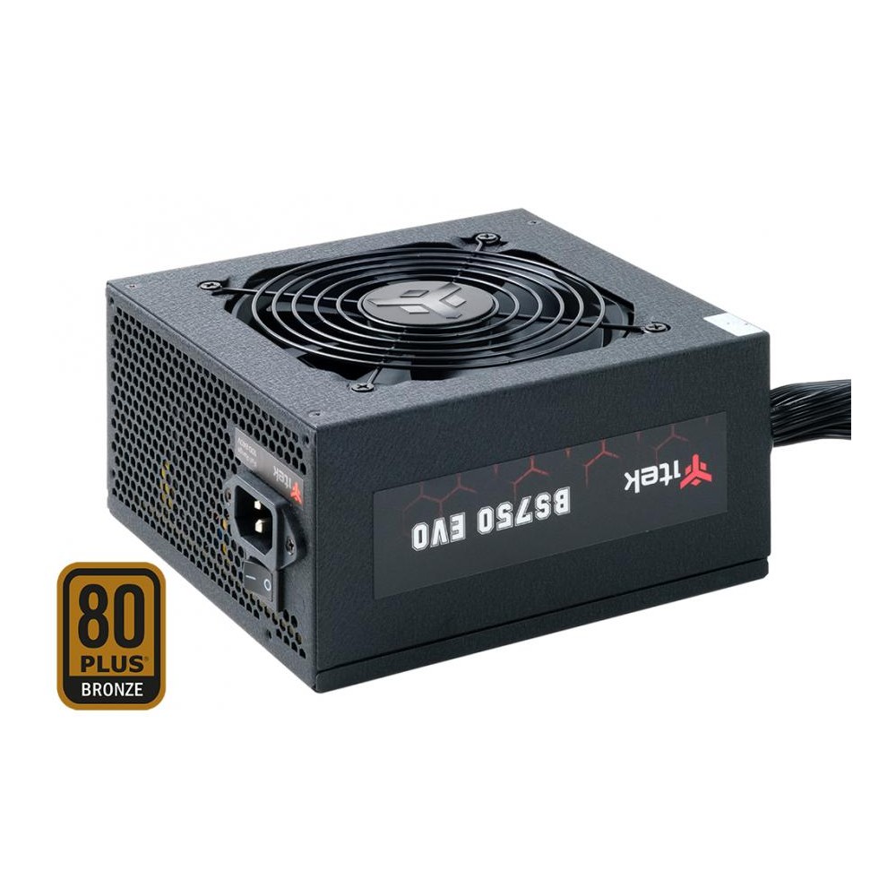 ALIMENTATORE ITEK BS750 EVO 750W 80PLUS BRONZE VENTOLA 12CM SEMI MODULARE