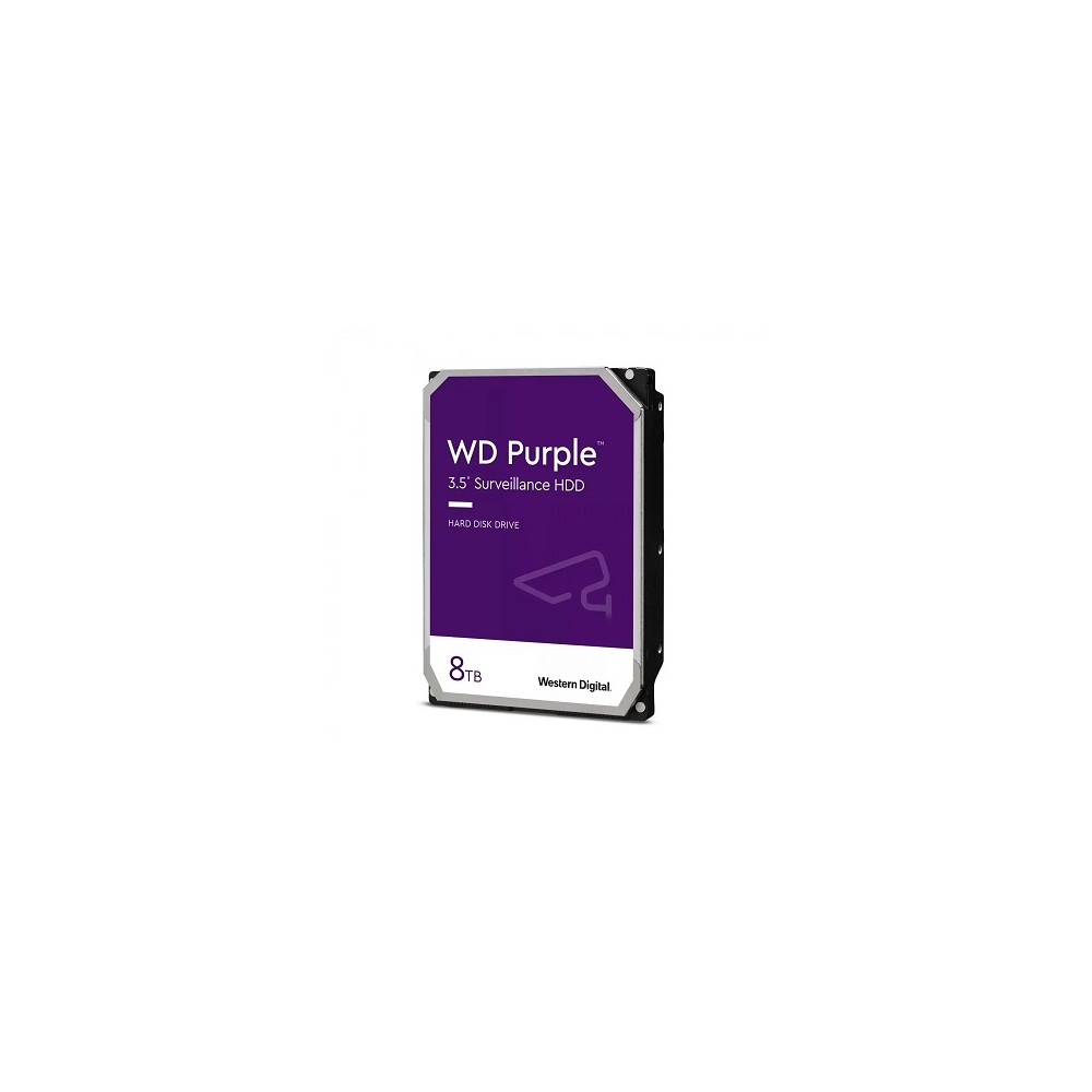 HDD INT 3,5 WD Purple 8TB - 6Gb/s Sata III 256MB
