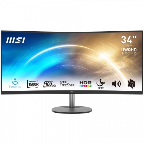 MONITOR MSI 34 Pixel UltraWide Quad HD Nero