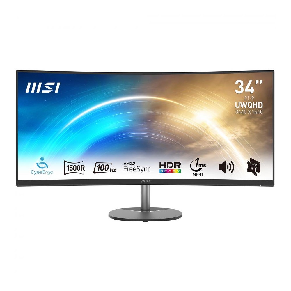 MONITOR MSI 34 Pixel UltraWide Quad HD Nero