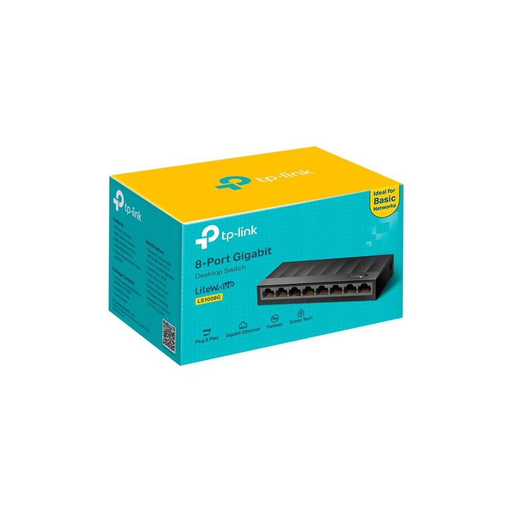 SWITCH TP-LINK LITE WAVE 8P GIGABIT ETHERNET