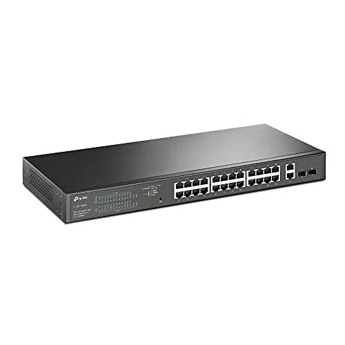 SWITCH TP-LINK POE Non gestito, 1Gbps, 250W, Porte RJ45 26, Porte PoE 24