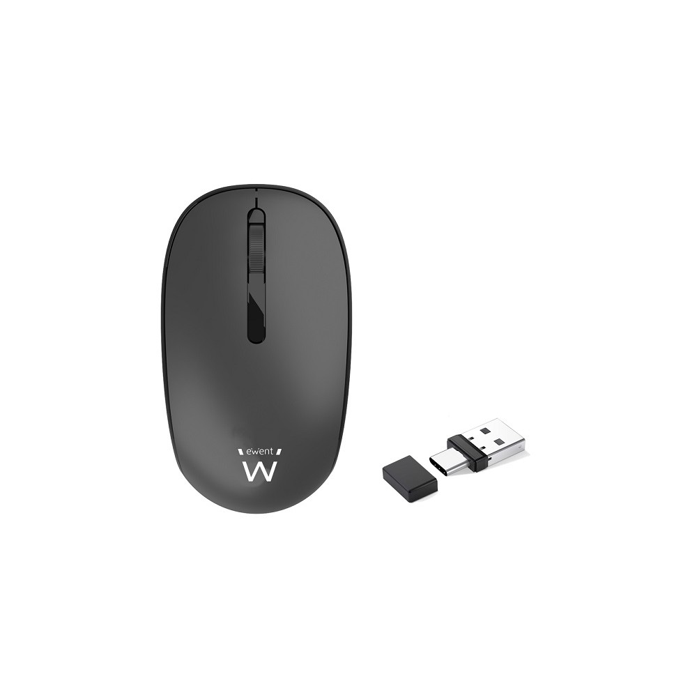 MOUSE EWENT WIRELESS USB A+C CLIC SILENZIOSO