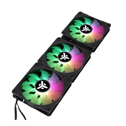 KIT VENTOLE ITEK 3X UW12 BLACK 120mm ARGB SYNC5V 3PIN SENZA FILI
