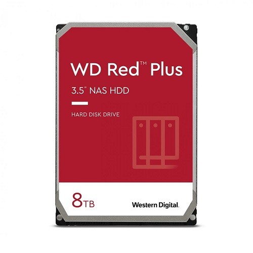 Western Digital Red Plus 3.5 8 TB Serial SATA III