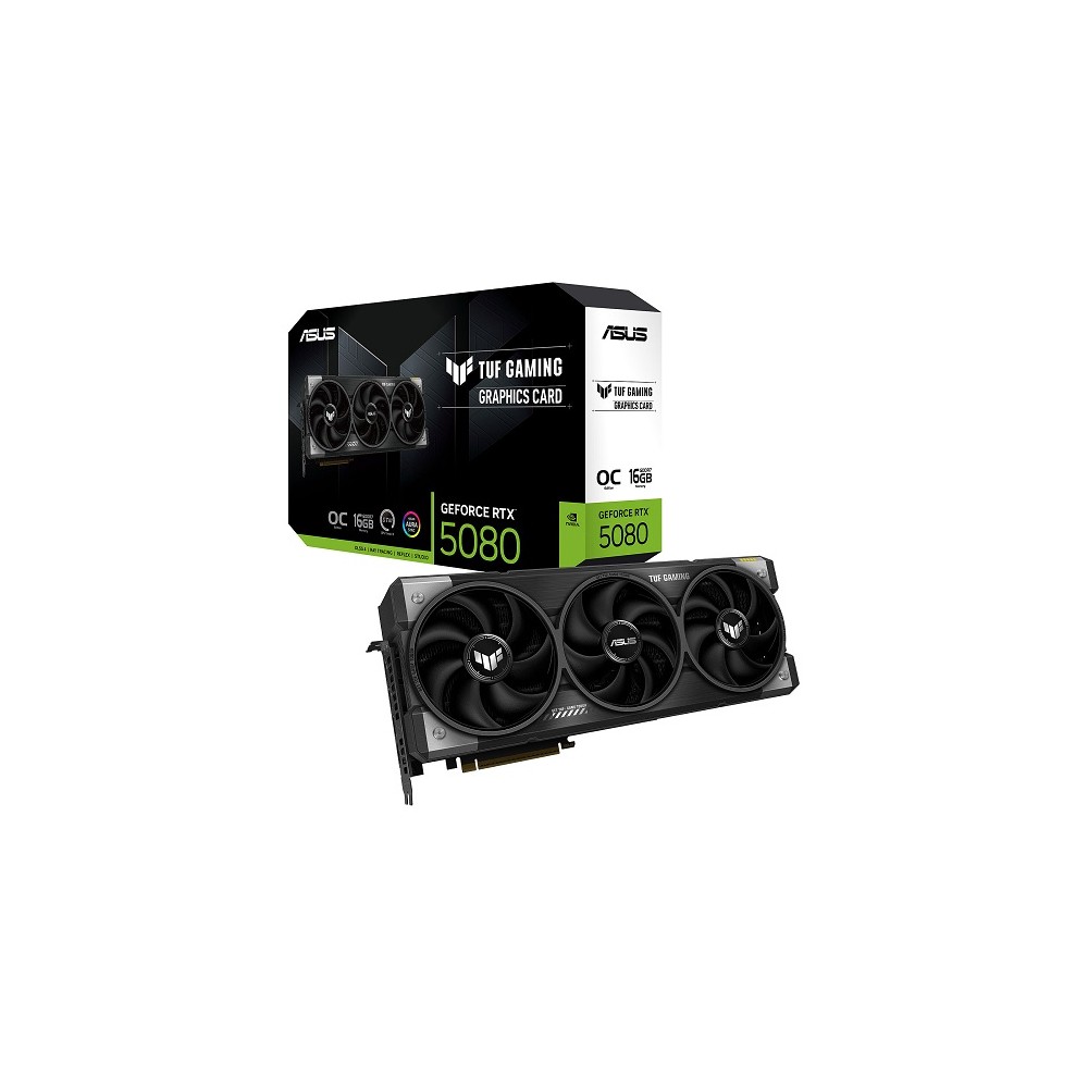 VGA ASUS GEFORCE RTX 5080 TUF GAMING 16GB GDDR7 DLSS4