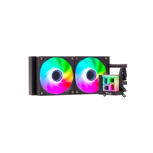 DISSIPATORE A LIQUIDO ITEK  HYDRO CUBE 240B - 240mm