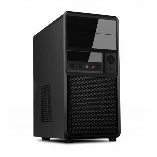 CASE ITEK MINI TOWER SPIDER mATX 500W USB3 BLACK MESH