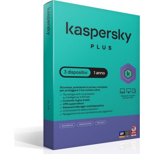 KASPERSKY PLUS 3DEV 1YEAR