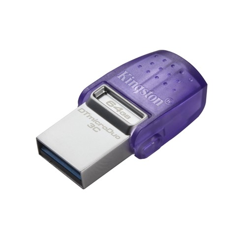 PEN DRIVE MICRODUO USB 3.1 USB-C 64GB KINGSTON