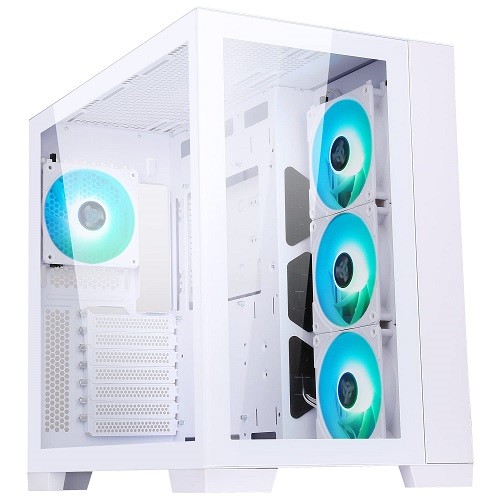 CASE DARK CAVE GAMING TOWER ATX- 4x12cm ARGB fan- 2xUSB3- Type-C - White Edition