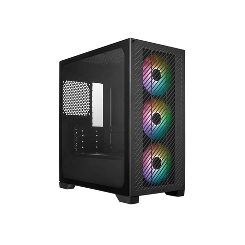 CASE COOLER MASTER ELITE 301 MINI TOWER M-ATX/ MINI ITX, USB C, 3X ARGB 120MM FANS INCLUDED