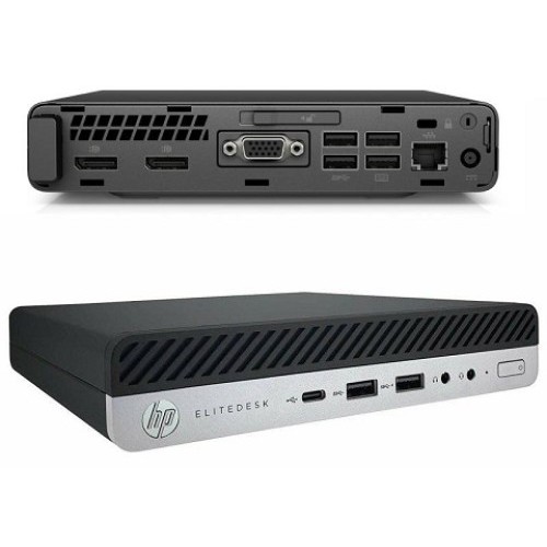 PC MINI HP 600 REFURBISHED i5-8500T 8GB RAM 256SSD W11P