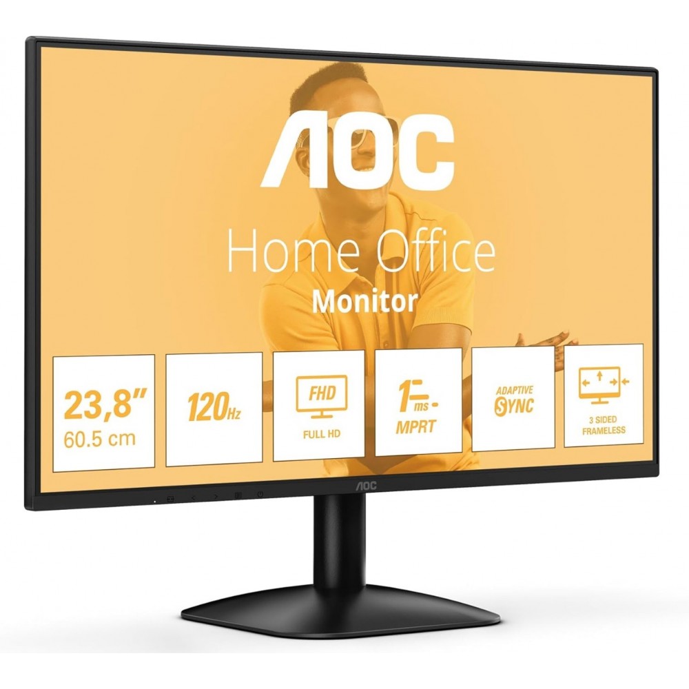 MONITOR AOC 23,8 FHD 4MS 120HZ VGA/HDMI
