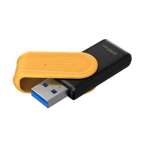 PEN DRIVE 512GB USB 3.2 GEN1 NERO/GIALLO KINGSTON