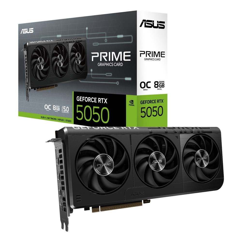 ASUS Prime GeForce RTX 5050 OC 8GB GDDR6 90YV0N70-M0NA00 con scatola – Scheda video gaming PcSuit.it