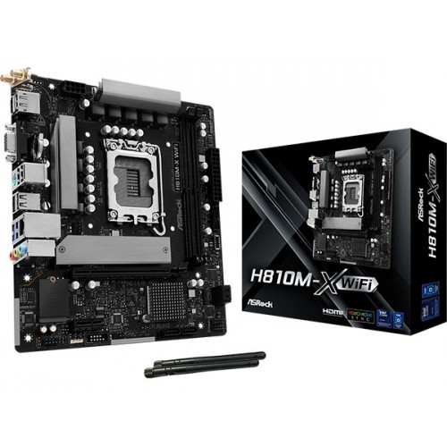 MB ASROCK H810M-X WIFI 2*DDR5