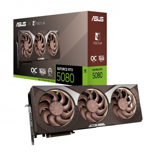 VGA ASUS GEFORCE RTX 5080 NOCTUA OC EDITION 16GB GDDR7