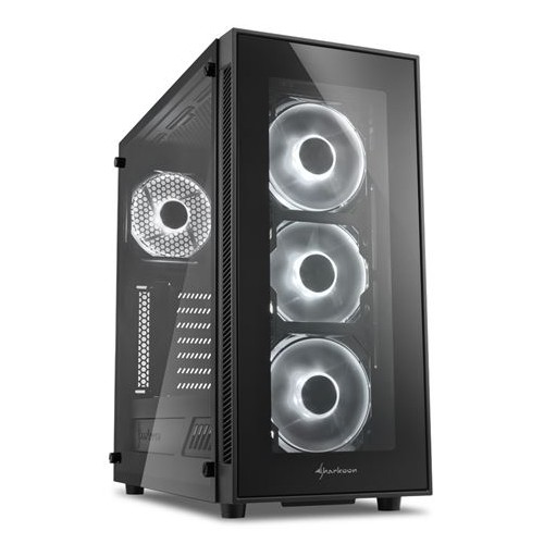 CASE SHARKOON TG5 PRO RGB,ATX,2xUSB 3.0,2xUSB
