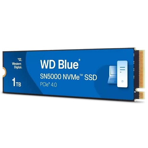 SSD WD BLUE 1TB SN500X M.2 PCIe 4.0 x4