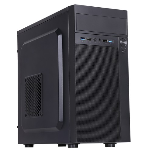 CASE ITEK THEON MINI MATX, PSU 500W, 2XUSB3, FULL BLACK
