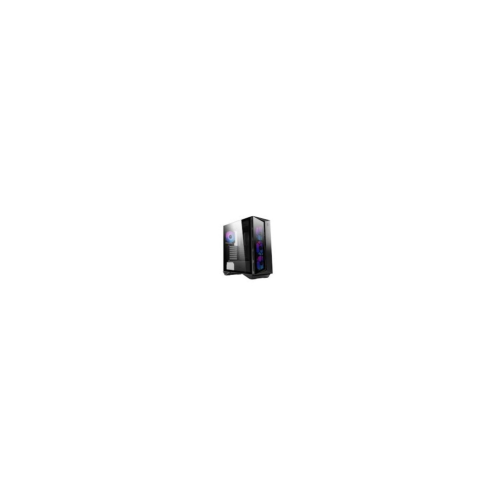 CASE MSI 100R PZ, Global, 2xUSB 3.2 Gen 1, Type-C, 3x120mm ARGB Reverse Blade Fan