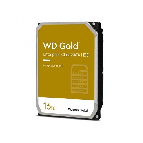 HDD INT 3,5 WD Gold 16TB/600/72 Sata III 512MB