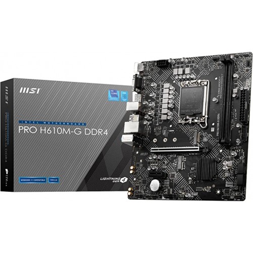 MB MSI PRO H610M-G DDR4 (1700)