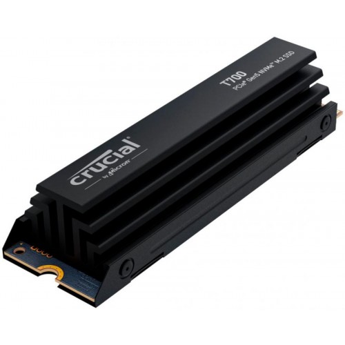 SSD CRUCIAL 4TB T700 PCIe M.2 NVME Gen5 Heatsink