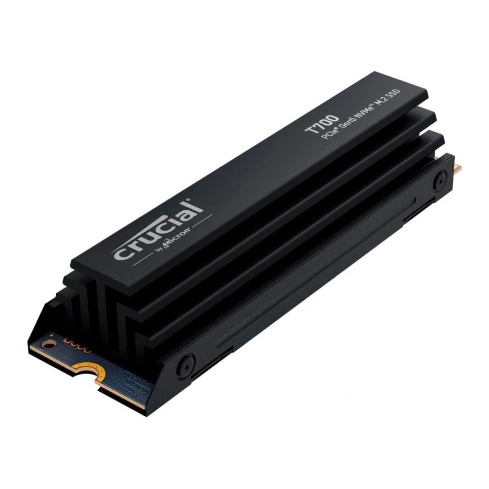 SSD CRUCIAL 4TB T700 PCIe M.2 NVME Gen5 Heatsink