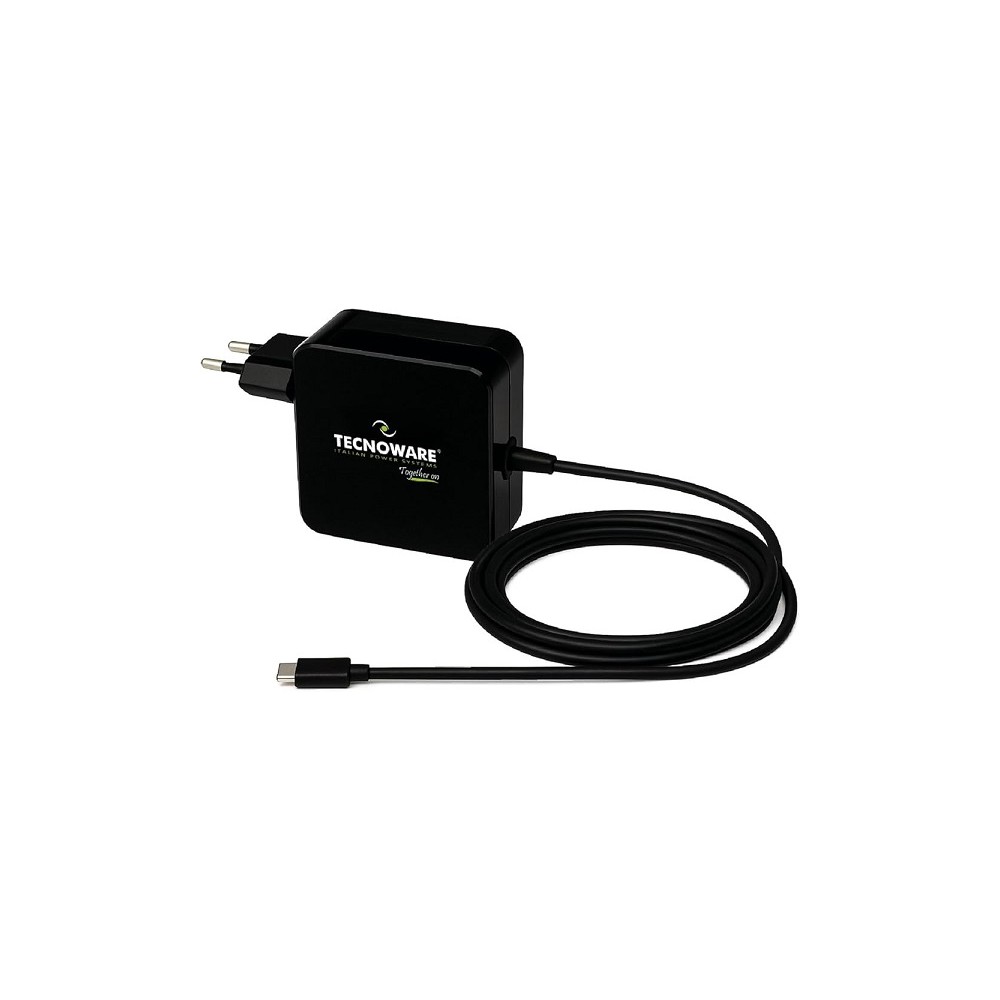 ALIMENTATORE UNIVERSALE TECNO 65W TYPE-C 8TIPS