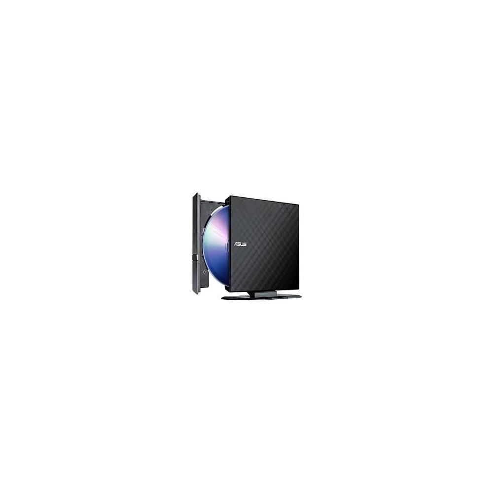 MASTERIZZATORE ASUS DVD ESTERNO SDRW-08D2S-U LITE - DVD-RAM/R/RW NERO