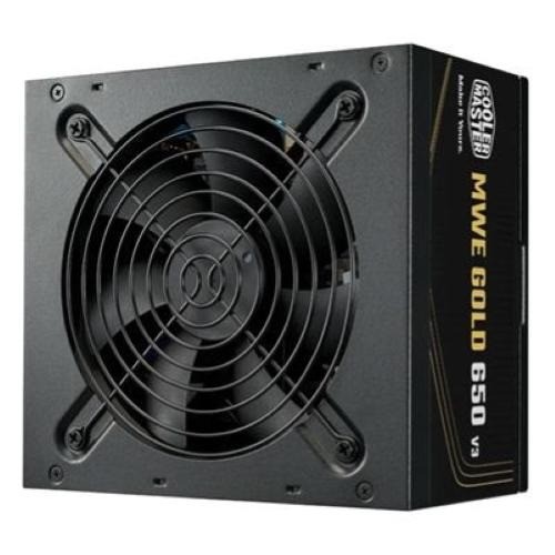 ALIMENTATORE COOLER MASTER MWE GOLD 650W V3 80+ GOLD NON MODULARE ATX