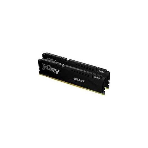 DDR5 32GB KINGSTON RAM FURY BEAST BLACK  DIMMDDR5 32GB2X16GB 6000MT/S