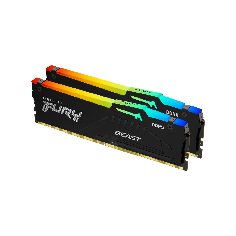 DDR5 64GB KIT PC 6000 Kingston FURY Beast RGB EX