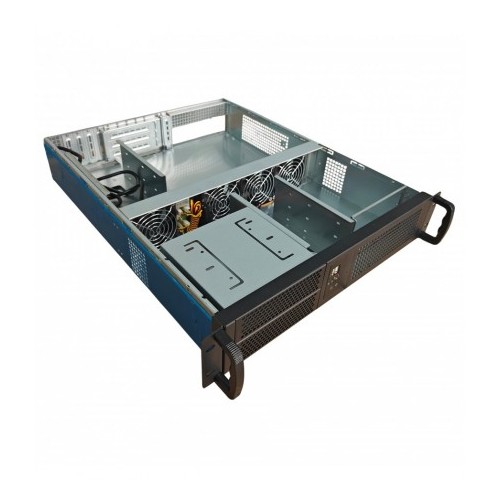 CASE TECHLY RACK 19 2U NERO