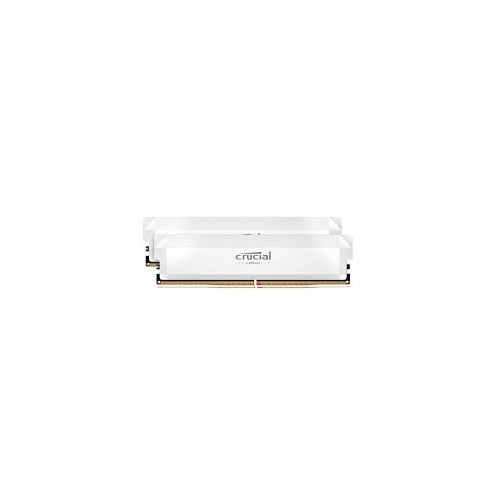 Crucial Pro DDR5-6400 32GB Kit (2x 16GB) OC Gaming White