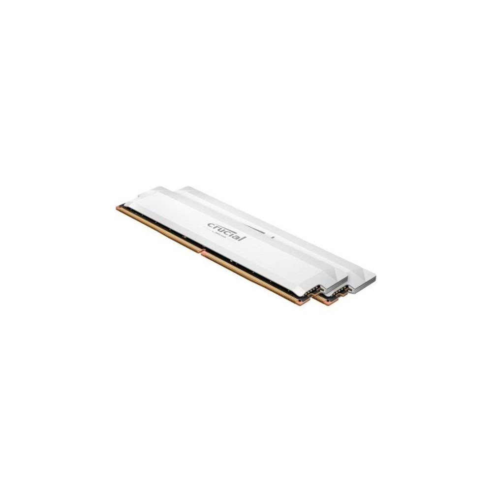 DDR5 Crucial Pro 6000 64GB Kit (2x 32GB) OC Gaming White
