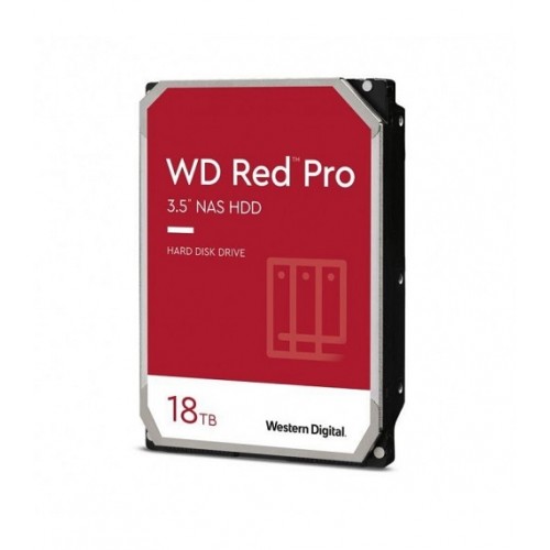 HDD INT WD Red Pro 18TB/8,9/600/72 Sata III 512MB (CMR)