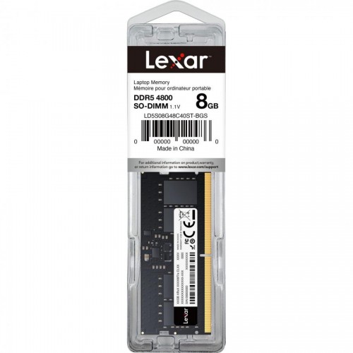 SO-DIMM DDR5 8 GB 4800MHZ LEXAR CL40