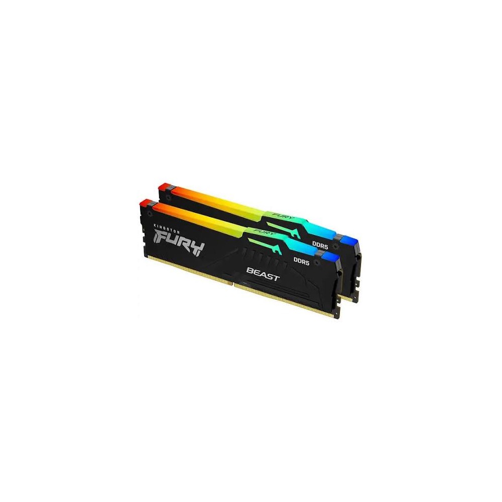 DDR5 32GB KIT 2x16GB 5600MHZ KINGSTON FURY BEAST RGB